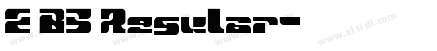 E B3 Regular字体转换